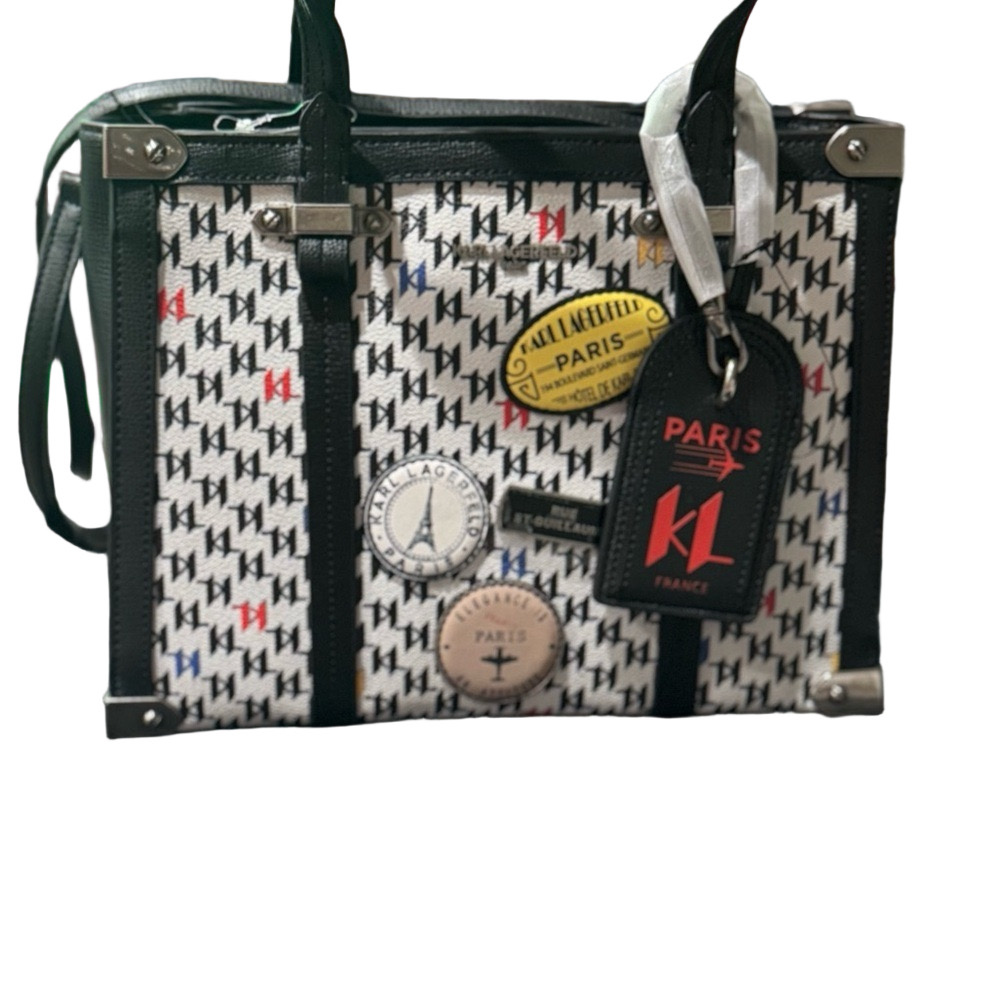 2way KARL LAGERFELD MARSELLE BAG NWT
With dust bag